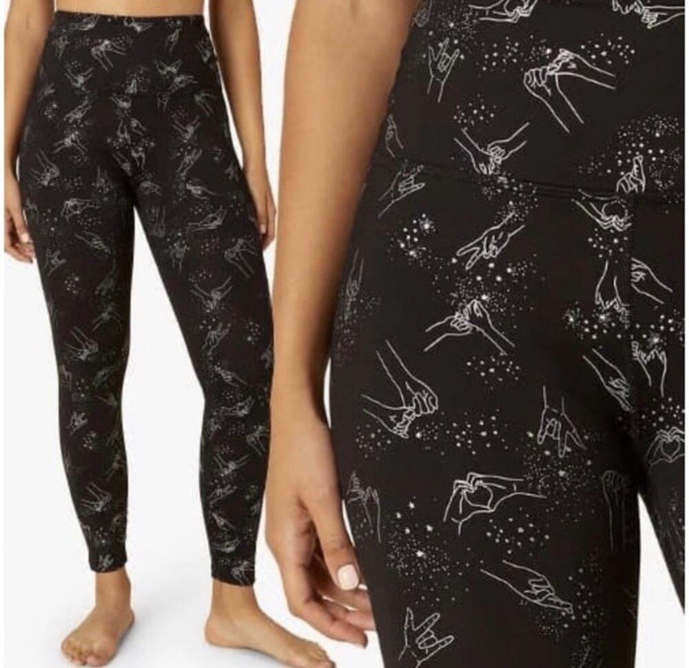 Beyond Yoga Love Struck PowerShine High Waisted Midi Legging Size M